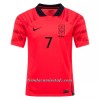 Camiseta de fútbol Corea Del Sur H M SON 7 Primera Equipación Mundial 2022 - Hombre